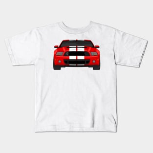 MUSTANG SHELBY GT500 DARK-RED Kids T-Shirt